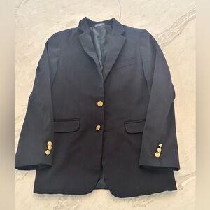 Boys Navy Izod Blazer Size 14